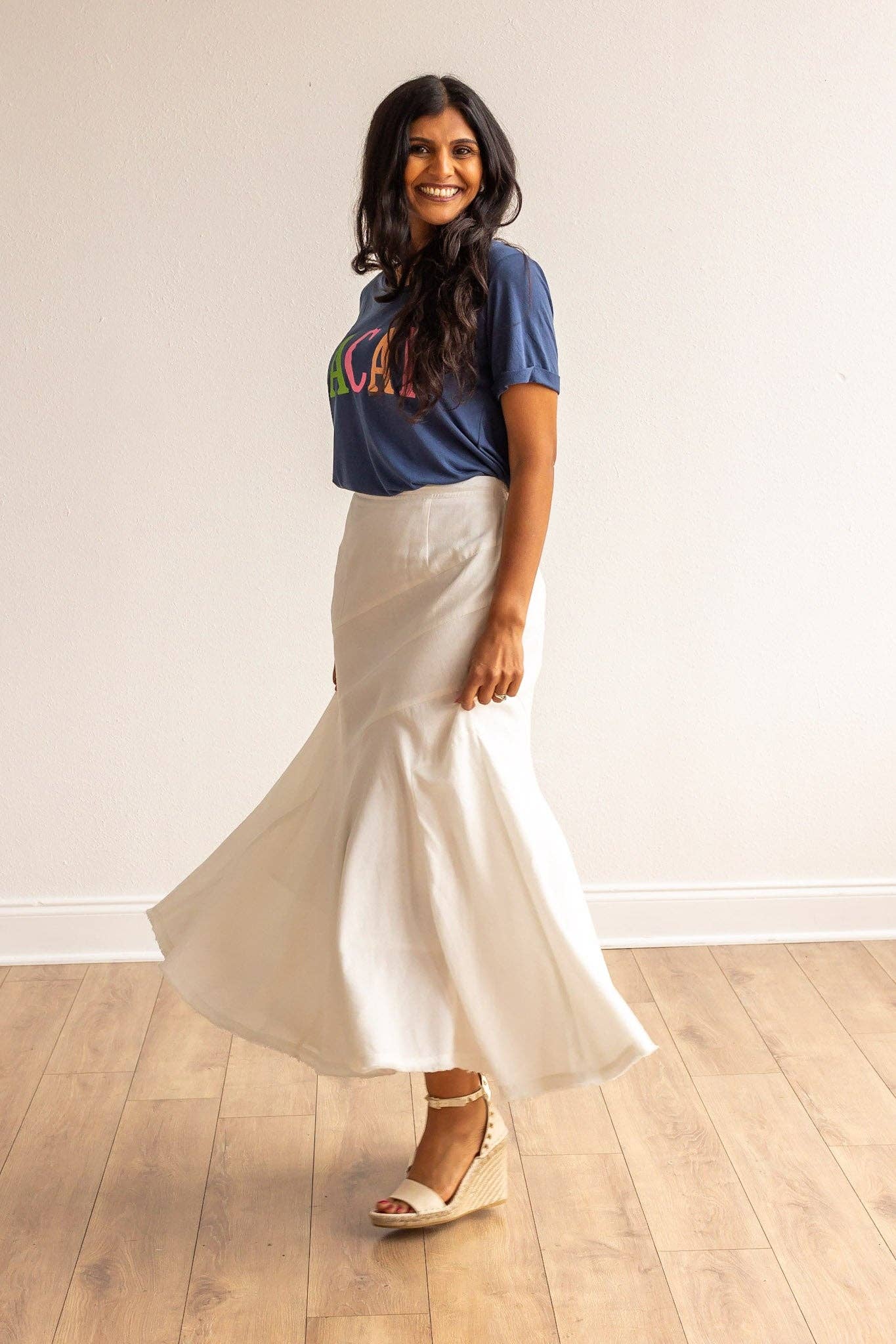 Cozumel Breeze White Versi Dress: White