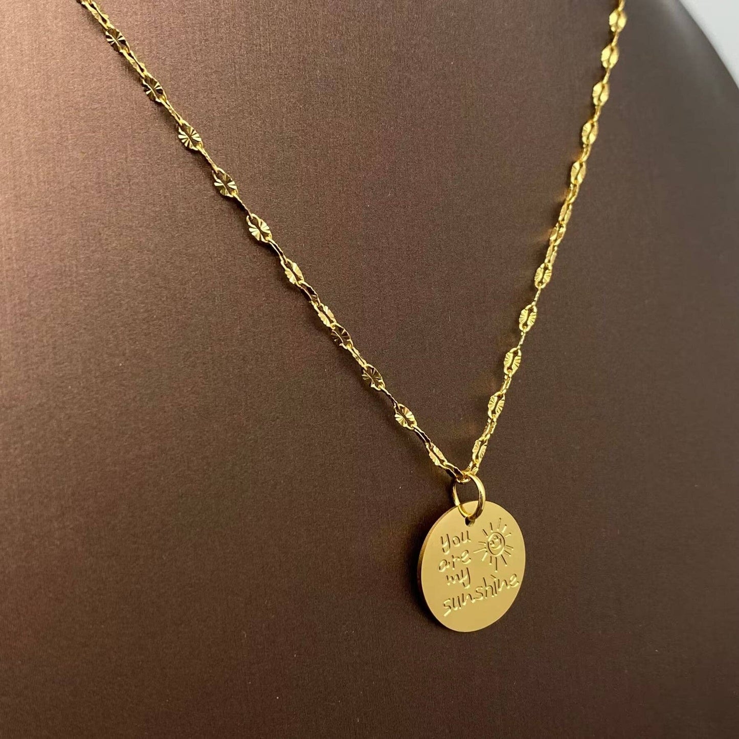 You Are My Sunshine Necklace