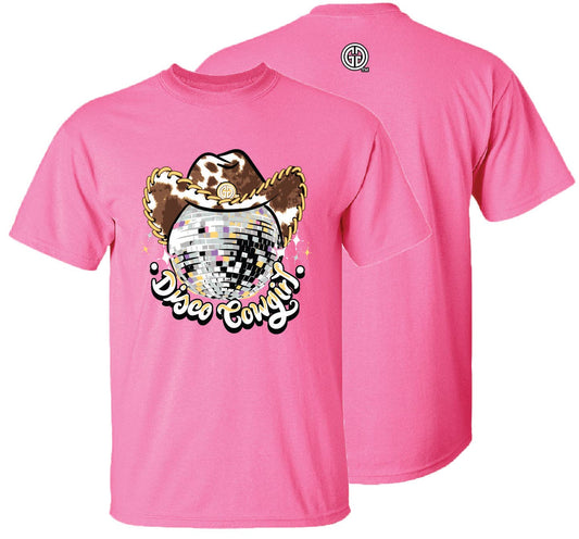 Disco Cowgirl Graphic T-Shirt
