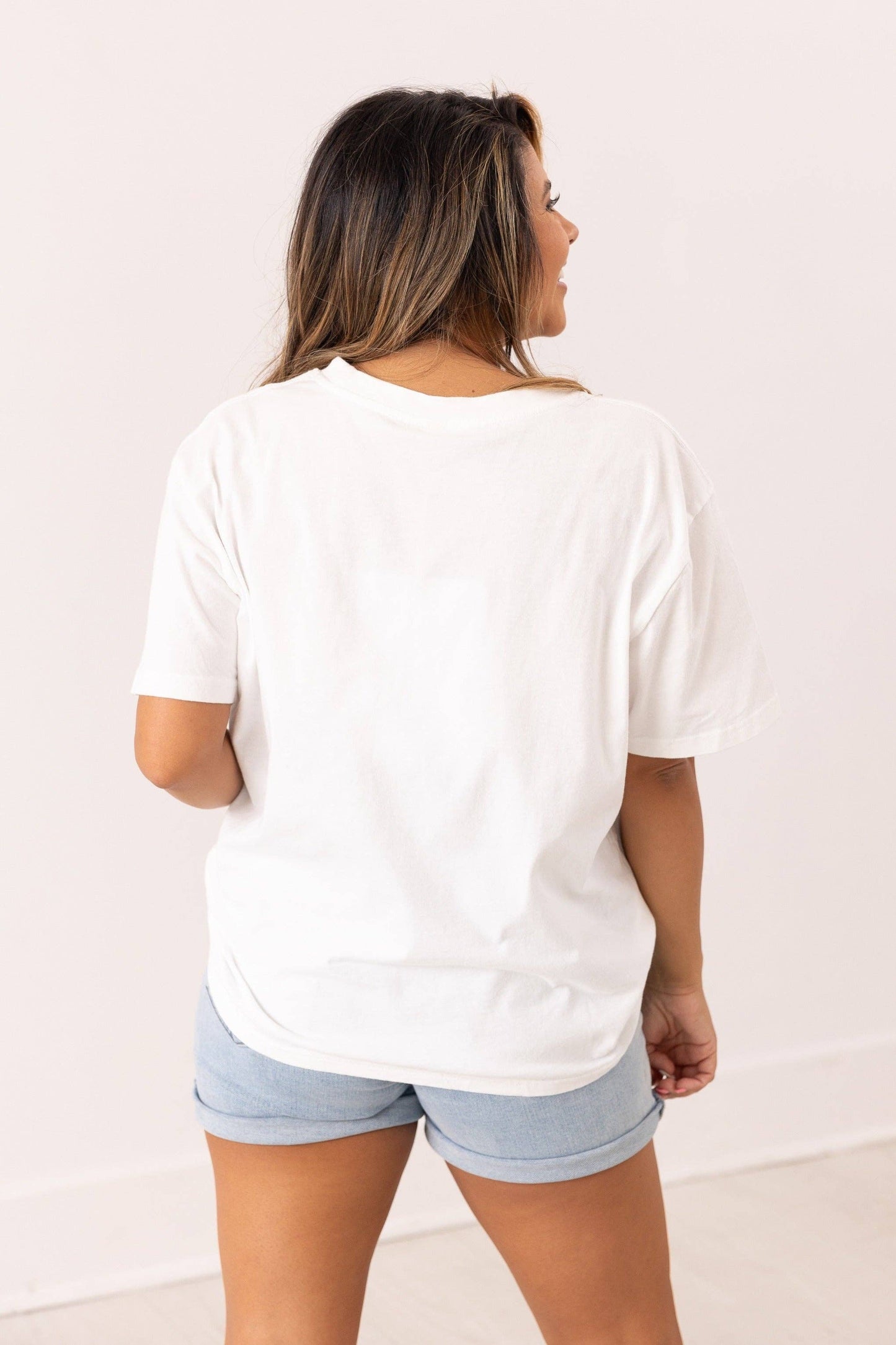 Cowgirl Cocktail on White T-Shirt - Grace+Emma
