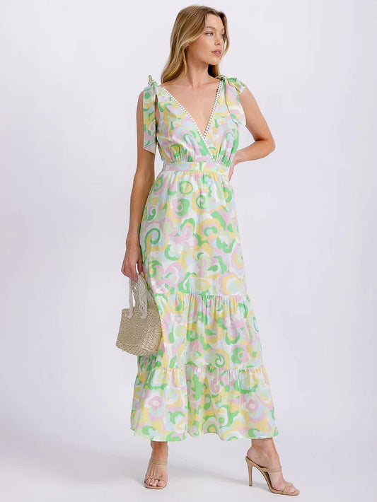 COMING SOON: Multi Print Maxi Dress