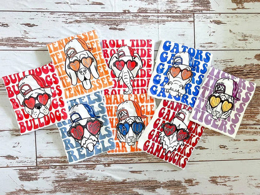 Preppy Mascot Game Day T-Shirt