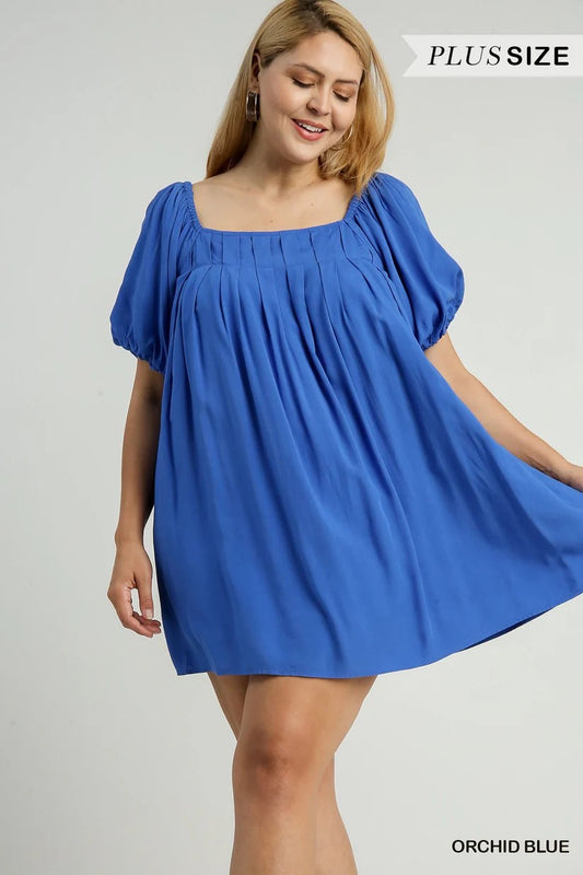 COMING SOON: Squared Neckline Mini Dress